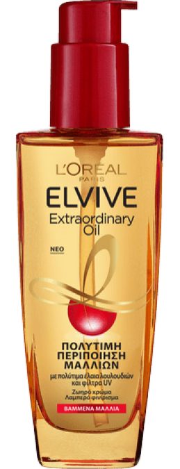 Έλαιο μαλλιών για βαμμένα μαλλιά, Elvive, Extraordinary Oil, L'Oréal Paris, €14,37