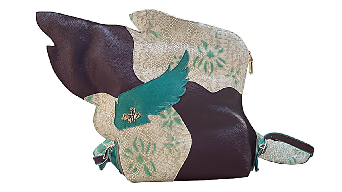 Δερμάτινη τσάντα, K.Lou Handmade Bags, €320, www.kloucollection.com