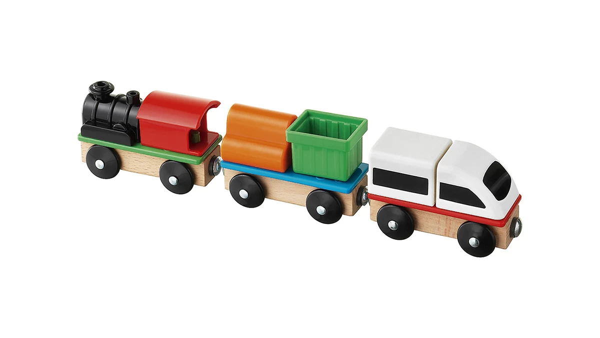 Σετ τρένου 3 τεμαχίων, ΙΚΕΑ, €9,99, ikea.gr