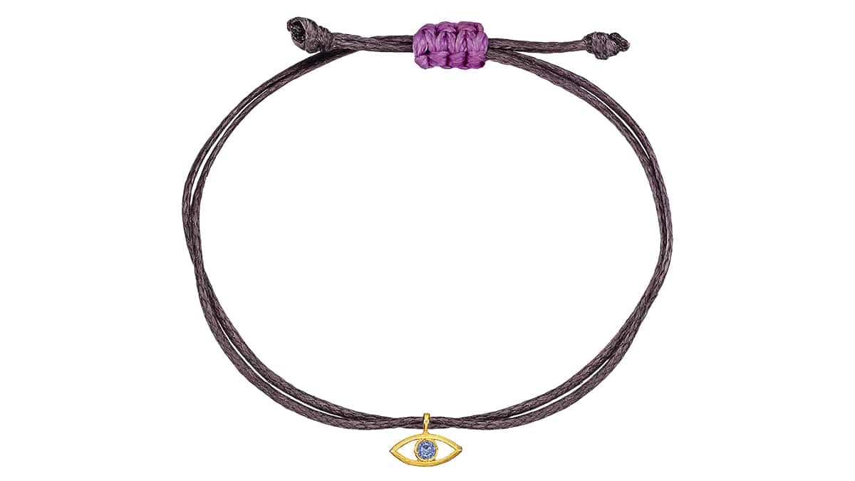 Βραχιόλι με μοτίφ σε κίτρινο χρυσό K14, Krinaki Handmade Jewelry, www.krinaki.com