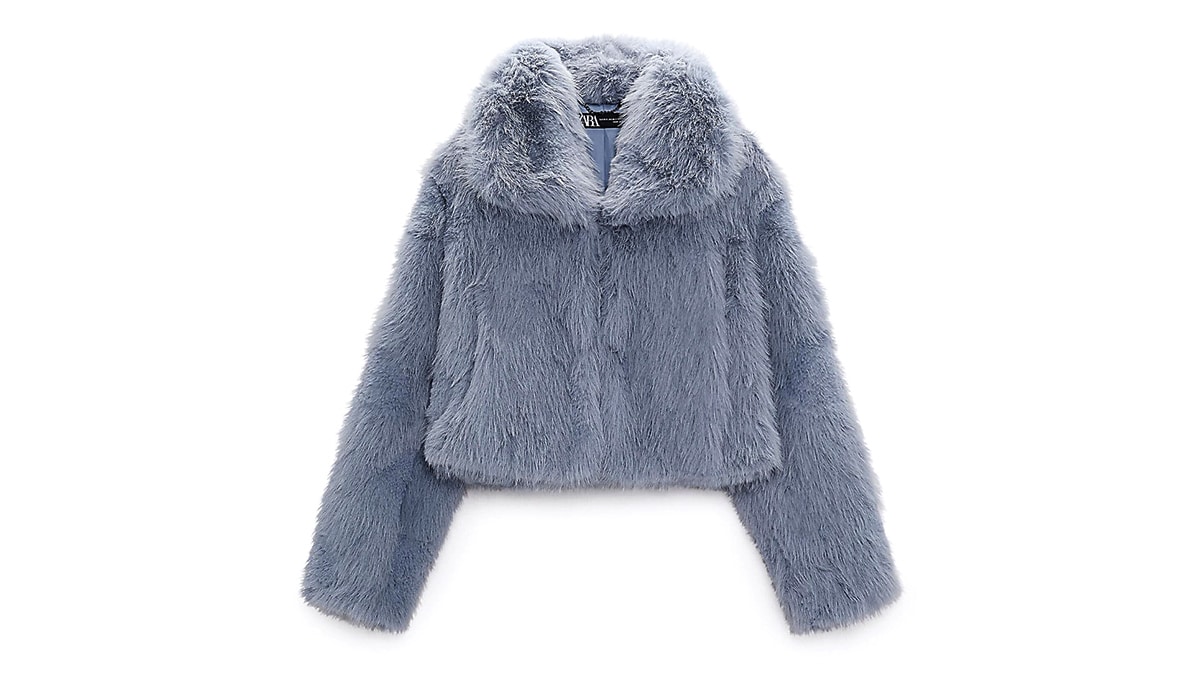 Faux γούνα, €59,95, Ζara