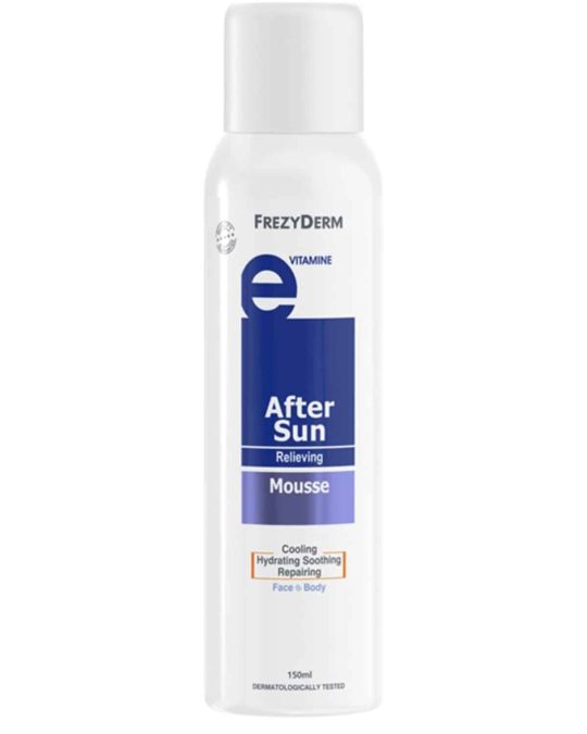 Καταπραϋντικός αφρός για μετά ον ήλιο, After Sun Relieving Mousse, Frezyderm (στα Φαρμακεία)