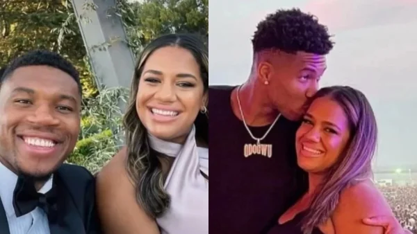 Γιάννης Αντετοκούνμπο: Το υπέρλαμπρο νυφικό της Μαράια όλο δαντέλα με κορσέ - Η φωτογραφία από τον πρώτο τους χορό