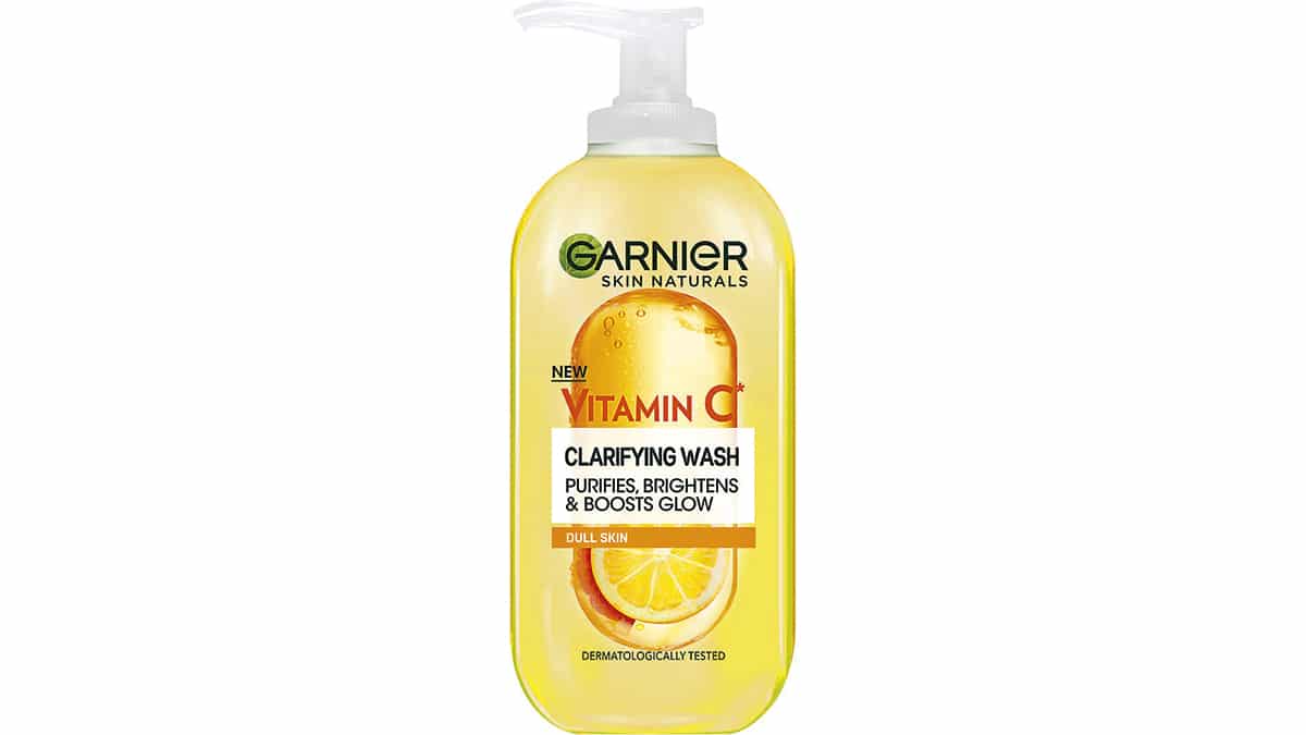 Τζελ καθαρισµού µε βιταµίνη C, Skin Naturals, Clarifying Wash, Vitamin C, Garnier, €7,53