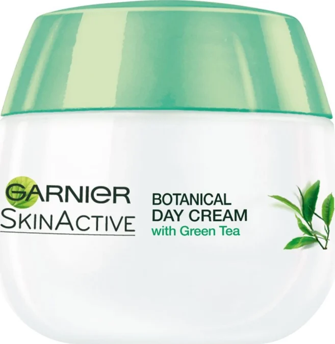 Ενυδατική κρέμα με εκχύλισμα από πράσινο τσάι, Skin Active, Botanical Day Cream Green Tea, Garnier, €9,18