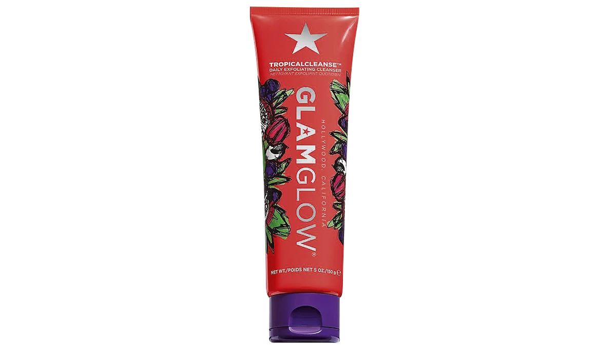 Απολεπιστικό-καθαριστικό προσώπου, Tropicalcleanse, Daily Exfoliating Cleanser, GlamGlow, €30,50