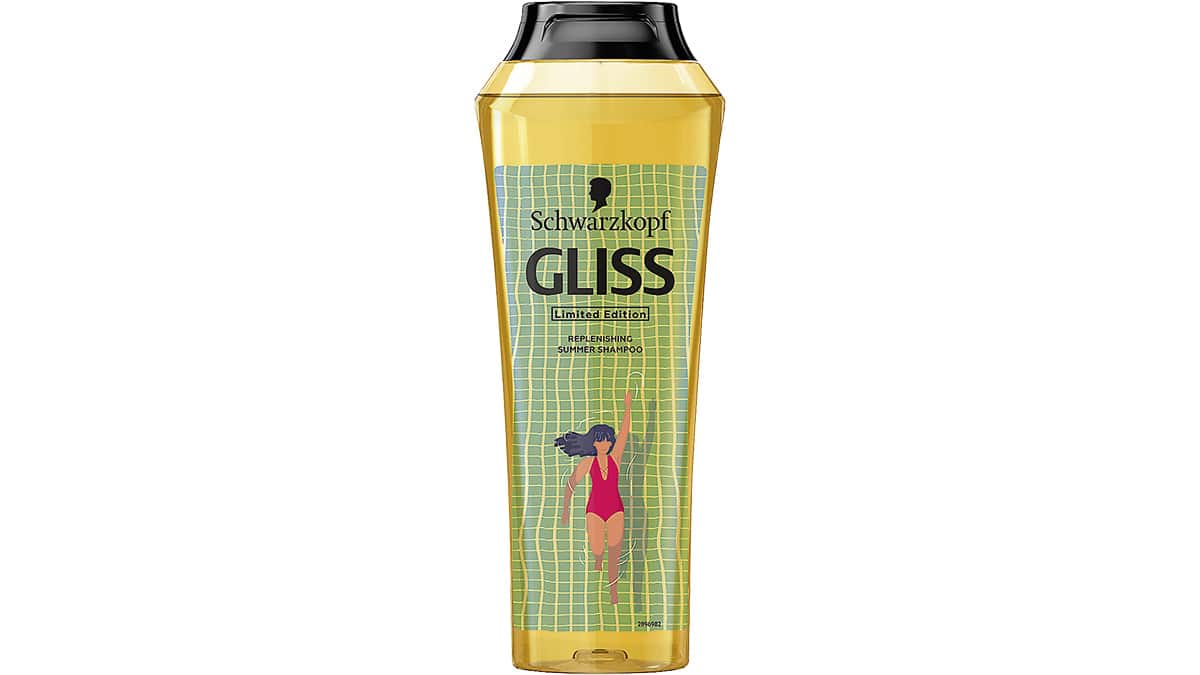 Limited edition σαμπουάν αναδόμησης από τον ήλιο, Replenishing Summer Shampoo, Gliss