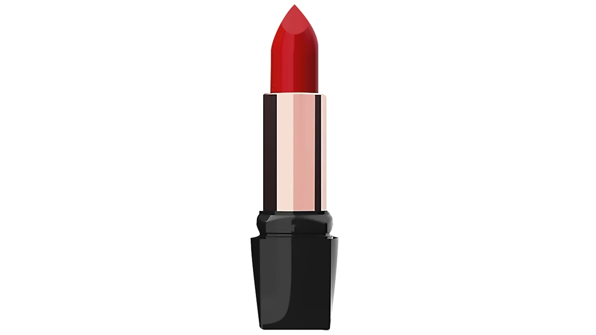 Kρεμώδες κραγιόν Satin Lipstick No 22, Golden Rose, €4,20 (goldenrosecosmetics.gr)