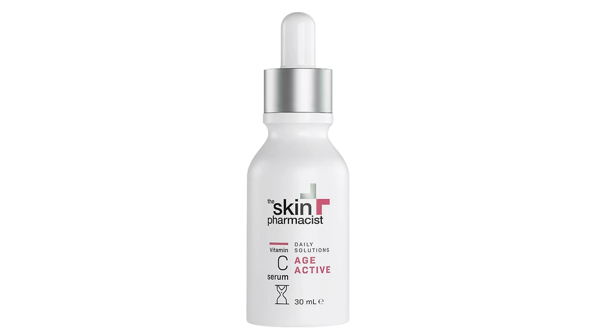 Ορός προσώπου με αντιγηραντική δράση, The Skin Pharmacist, Age Activ Vitamin C Serum, InterMed (στα φαρμακεία και σε επιλεγμένα καταστήματα λιανικής από την InterMed)
