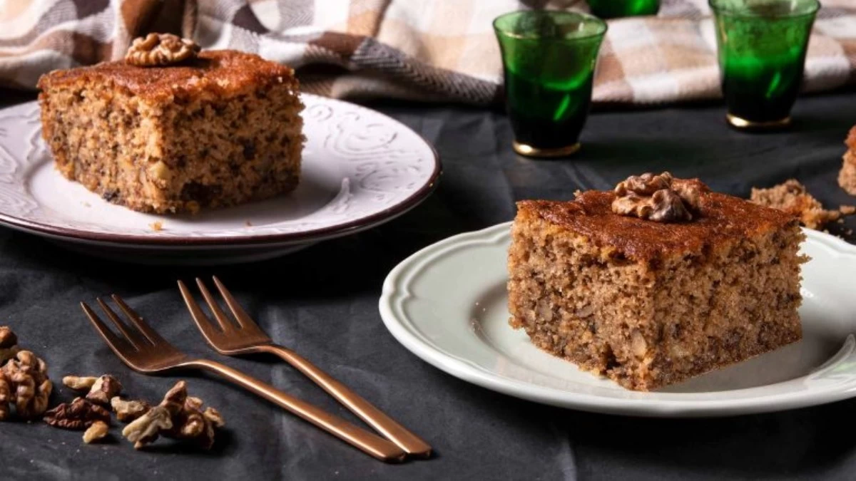 Παραδοσιακή καρυδόπιτα του 15λεπτου - Το μυστικό στο ψήσιμο για να μην "χαλάσει"