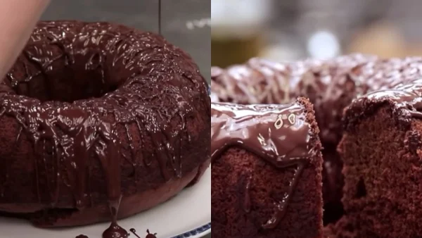 Κέικ του 10λεπτου με κακάο - Χωρίς αυγά και βούτυρο