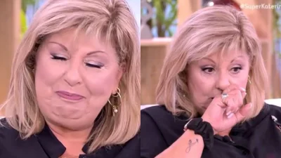 Λένα Μαντά: «Μία μέρα πριν φύγει, μιλήσαμε και...» - Ξέσπασε σε δάκρυα στον αέρα του Super Κατερίνα για τον θάνατο του άντρα της