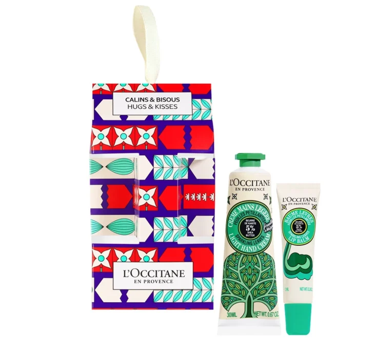 Holiday Hugs & Kisses Sparkling Leaves, L'Occitane, €17