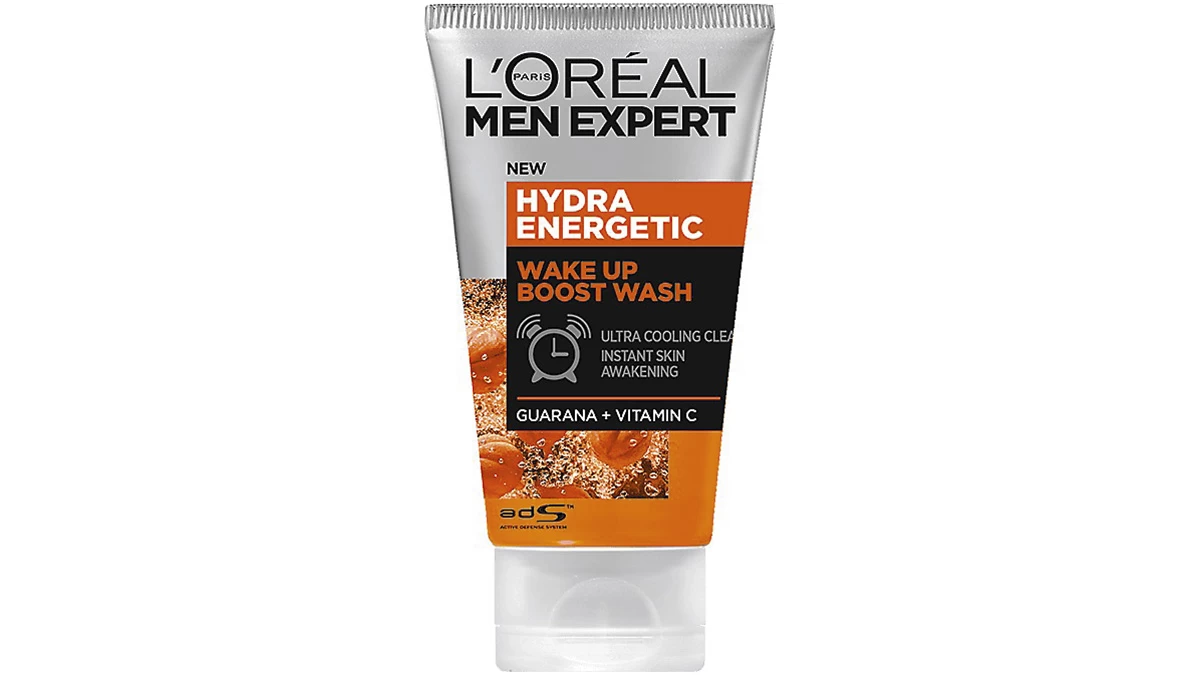 Τζελ καθαρισμού, Men Expert, Hydra Energetic, Wake-Up Effect Face Wash, L'Oréal Paris, €6,32