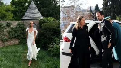 Μαρία Ολυμπία: Με παραδοσιακή στολή σε γάμο στις Άλπεις με τη Νίνα Φλορ και τον Φίλιππος - Η πολυτελής τελετή σε καταπράσινη πεδιάδα