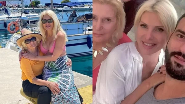 Ελένη Μενεγάκη: Νεοκλασικό με τεράστια βιβλιοθήκη στο σαλόνι - Το σπίτι που μένει η μητέρα της, Ζέτα Μισόκαλου, με τον πατριό της στην Κάρυστο