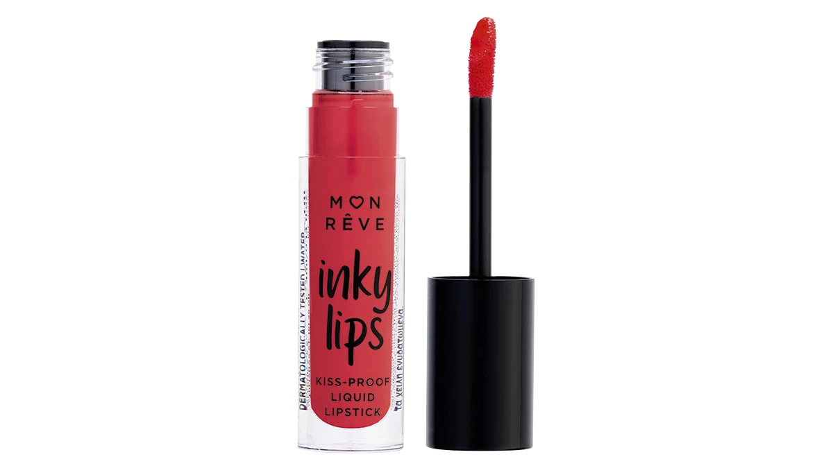 Ματ κραγιόν, Inky Lips, Kiss-Proof Liquid Lipstick No 08, Mon Rêve, €5,60