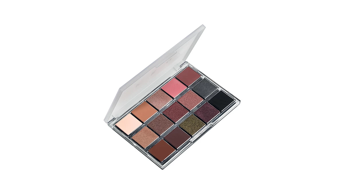 Παλέτα σκιών με 15 αποχρώσεις, Pro Eyeshadow Palette Vol 2, Mon Rêve, €12,90