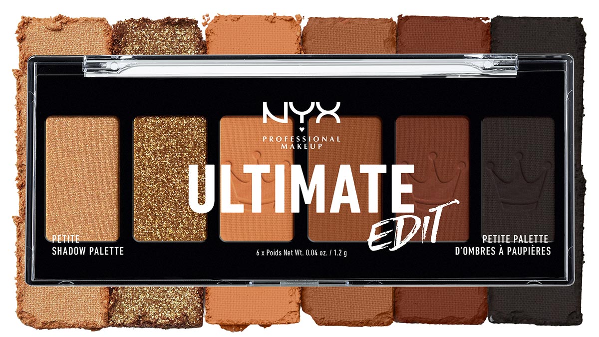 Μίνι παλέτα σκιών, Ultimate Edit, Petite Shadow Palette Queen, Nyx professional makeup, €8,36