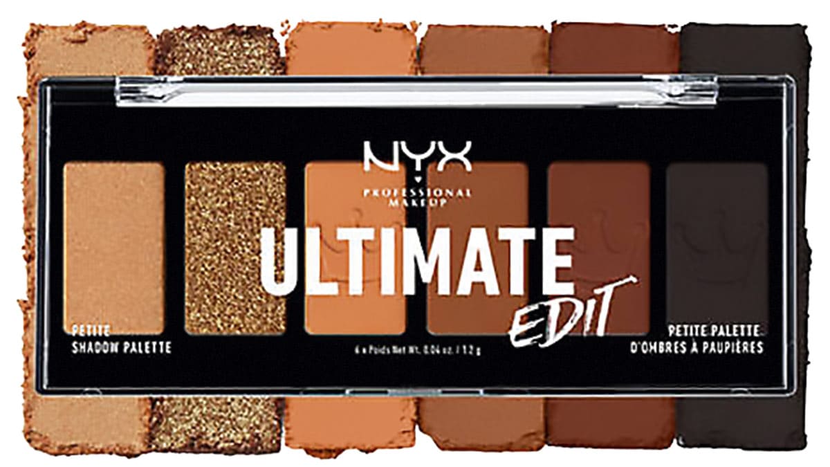 Μίνι παλέτα σκιών, Ultimate Edit, Petite Shadow Palette, Nyx professional makeup, €8,36