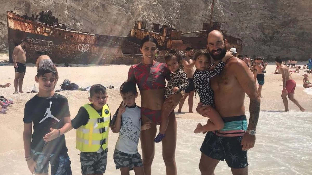 Βασίλης Σπανούλης: Ευτυχισμένες στιγμές για την οικογένεια - Η χαρμόσυνη ανάρτηση της Ολυμπίας Χοψονίδου