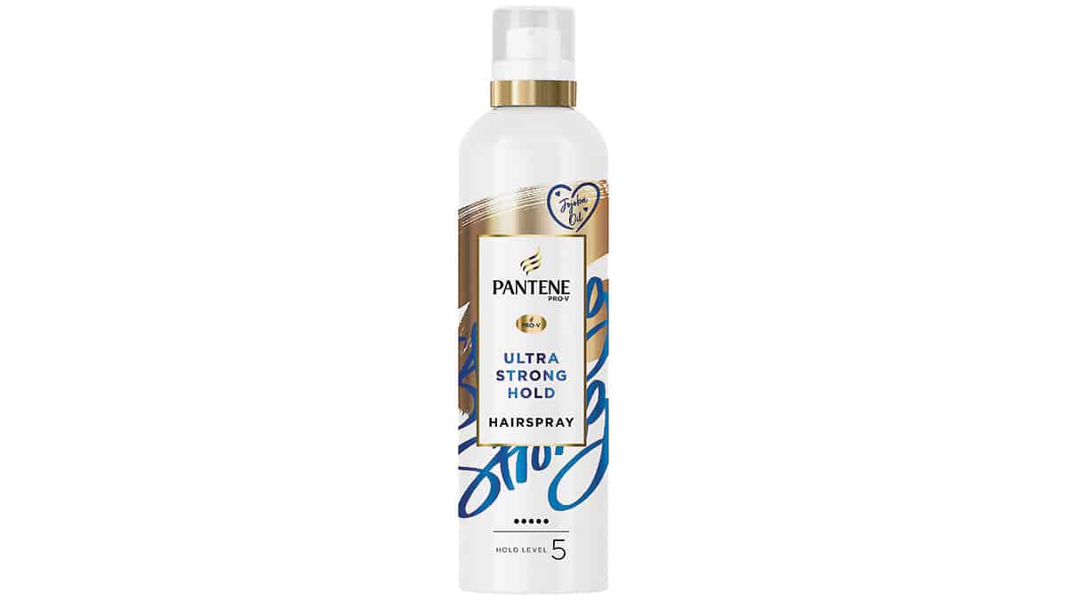 Σπρέι μαλλιών για δυνατό κράτημα, Ultra Strong Hold Hairspray, Pantene Pro-V, €7,97