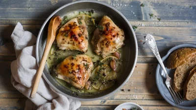 Κοτόπουλο με λευκό κρασί: Πως να φτιάξεις την αγαπημένη συνταγή της Τζάκι Κένεντι