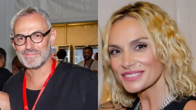 Ελεωνόρα Ζουγανέλη: Την συνόδευσε ο Συρίγος στο Καλλιμάρμαρο - Ντυμένοι και οι δύο στα μαύρα