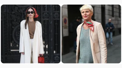 The Queen of Scarf: 10 στυλάτοι τρόποι για να δέσεις το μαντίλι σου αυτό το φθινόπωρο