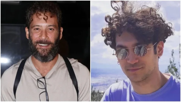 Αντίνοος Αλμπάνης - Ορέστης Χαλκιάς: Το αινιγματικό φιλί μεταξύ των ηθοποιών - Η εικόνα που ανέβασαν στο Instagram