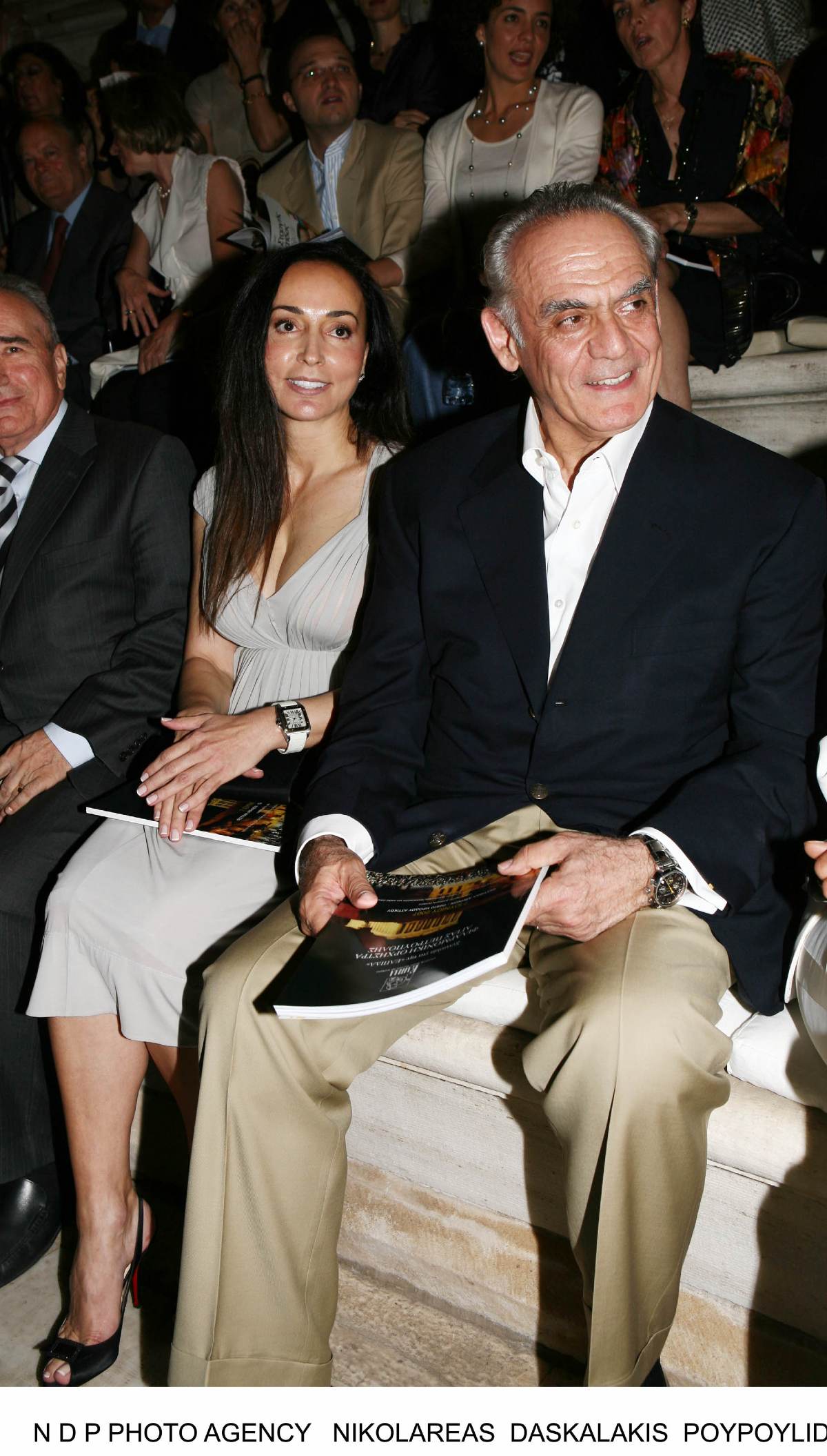 Η Βίκυ Τσοχατζοπούλου και ο Άκης Τσιχατζόπουλος στο 07-06-2007 Ηρώδειο-Φιλαρμονική Ορχήστρα Αγίας Πετρούπολης