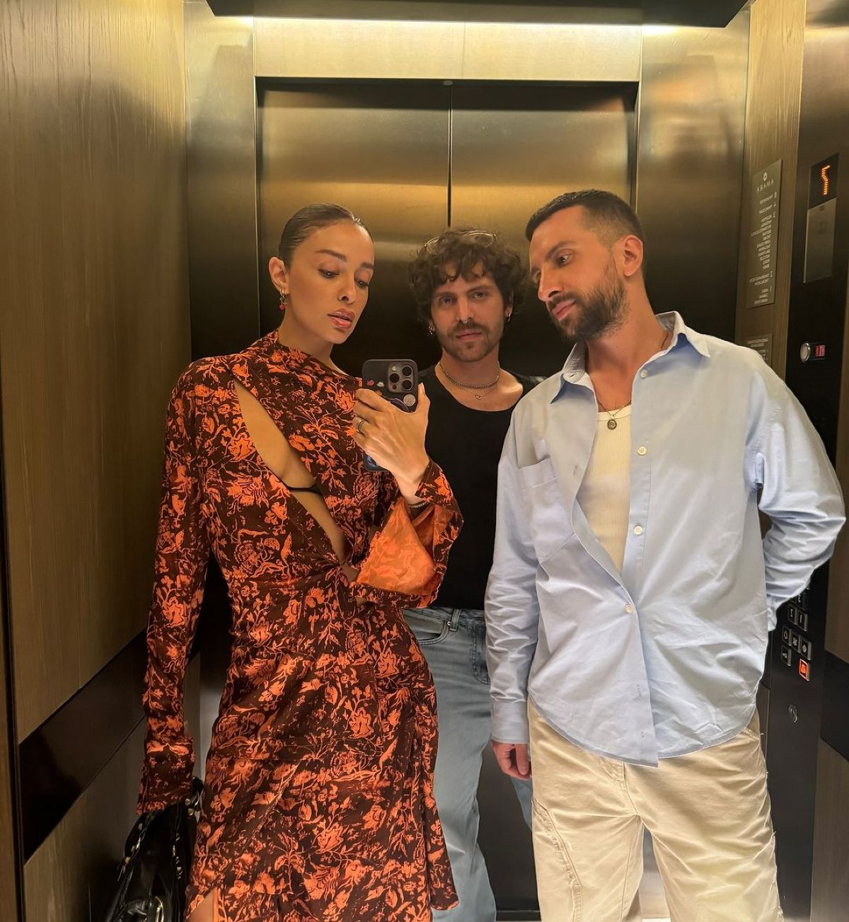 Η Ελένη Φουρέιρα με τους συνεργάτες της