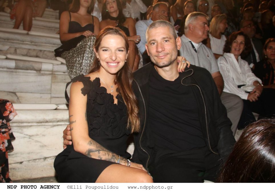 Η Εριέττα Κούρκουλου με τον σύζυγό της, Βύρωνα Βασιλειάδη