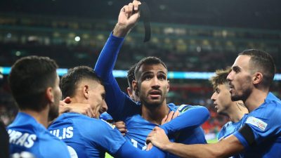 «Για σένα» - Η Εθνική άλωσε το Γουέμπλεϊ και αφιέρωσε τη νίκη στον Τζορτζ Μπάλντοκ