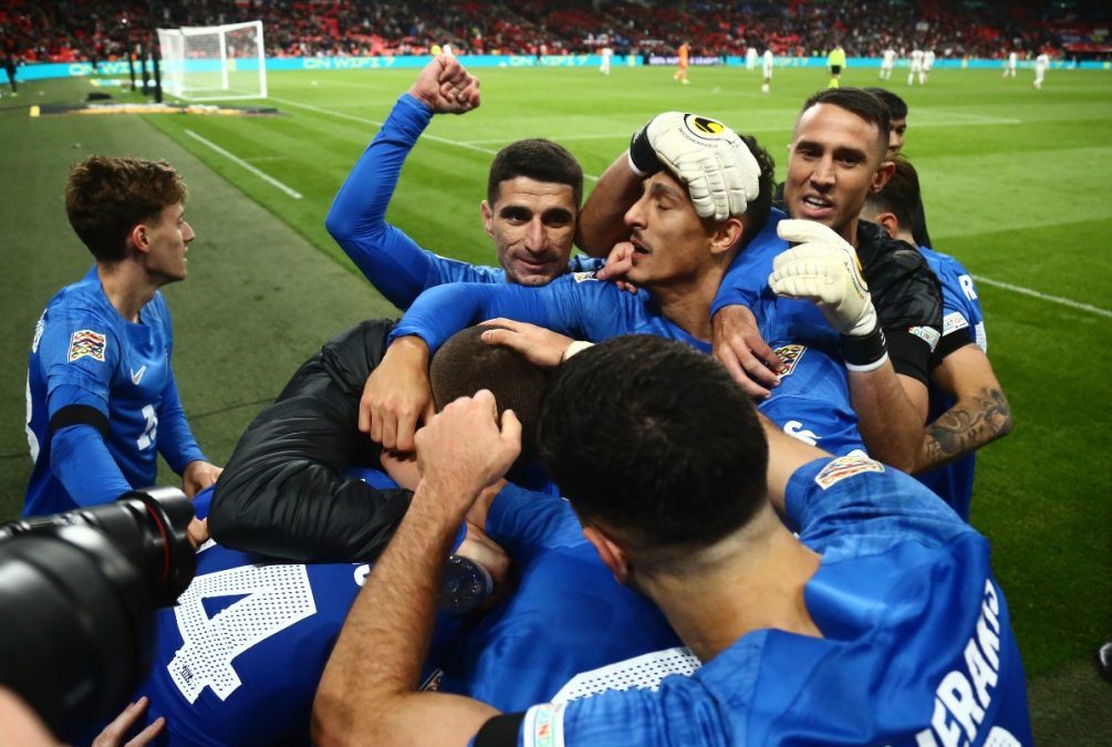 H Εθνική αφιερώνει τη νίκη στον Τζορτζ Μπάλντοκ