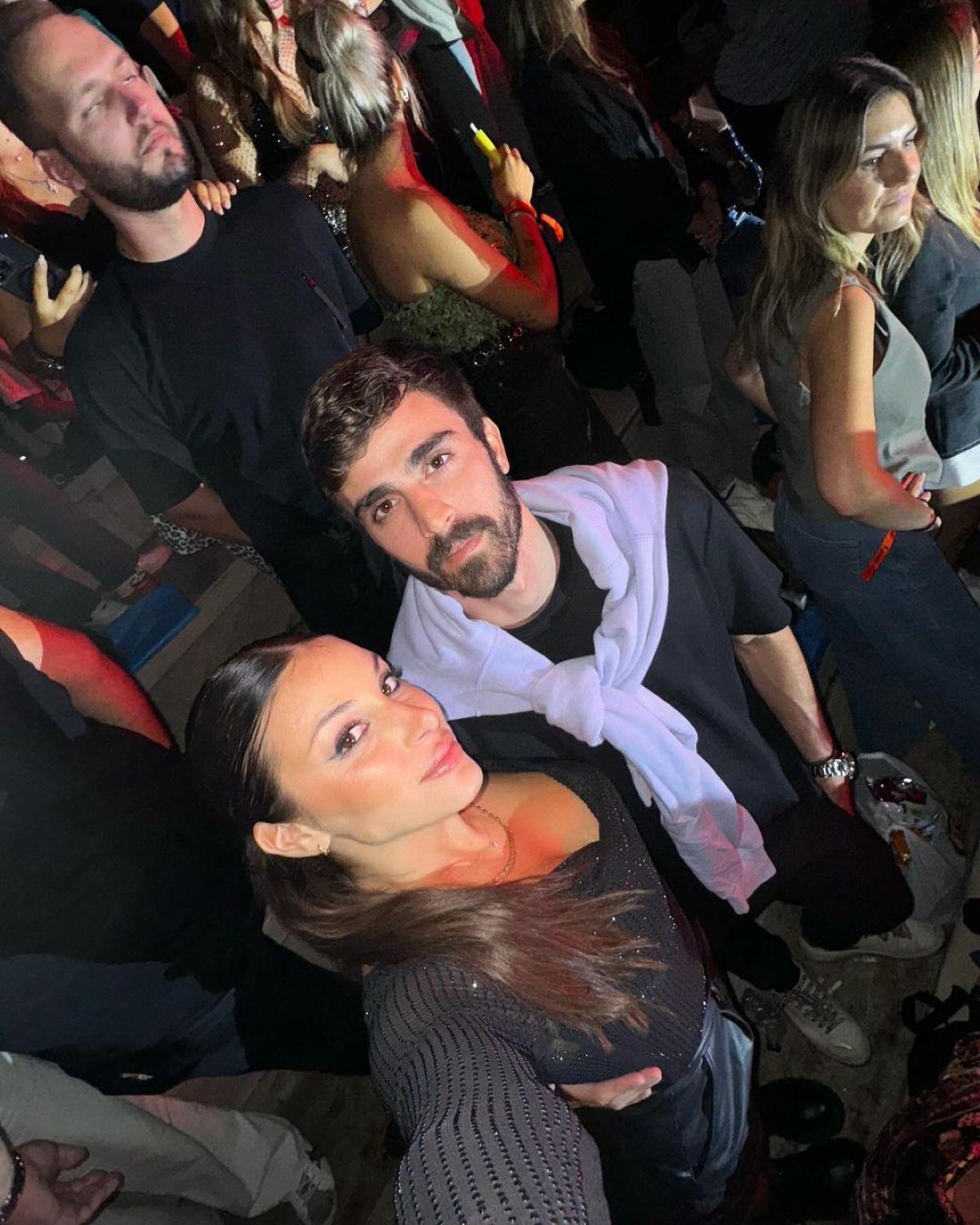 Ο Φάνης Μπολέτσης και η Χρύσα Χατζηγεωργίου στην Άννα Βίσση