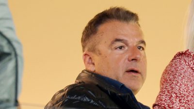 Ο Γιώργος Λιάγκας σε δημόσια εμφάνιση