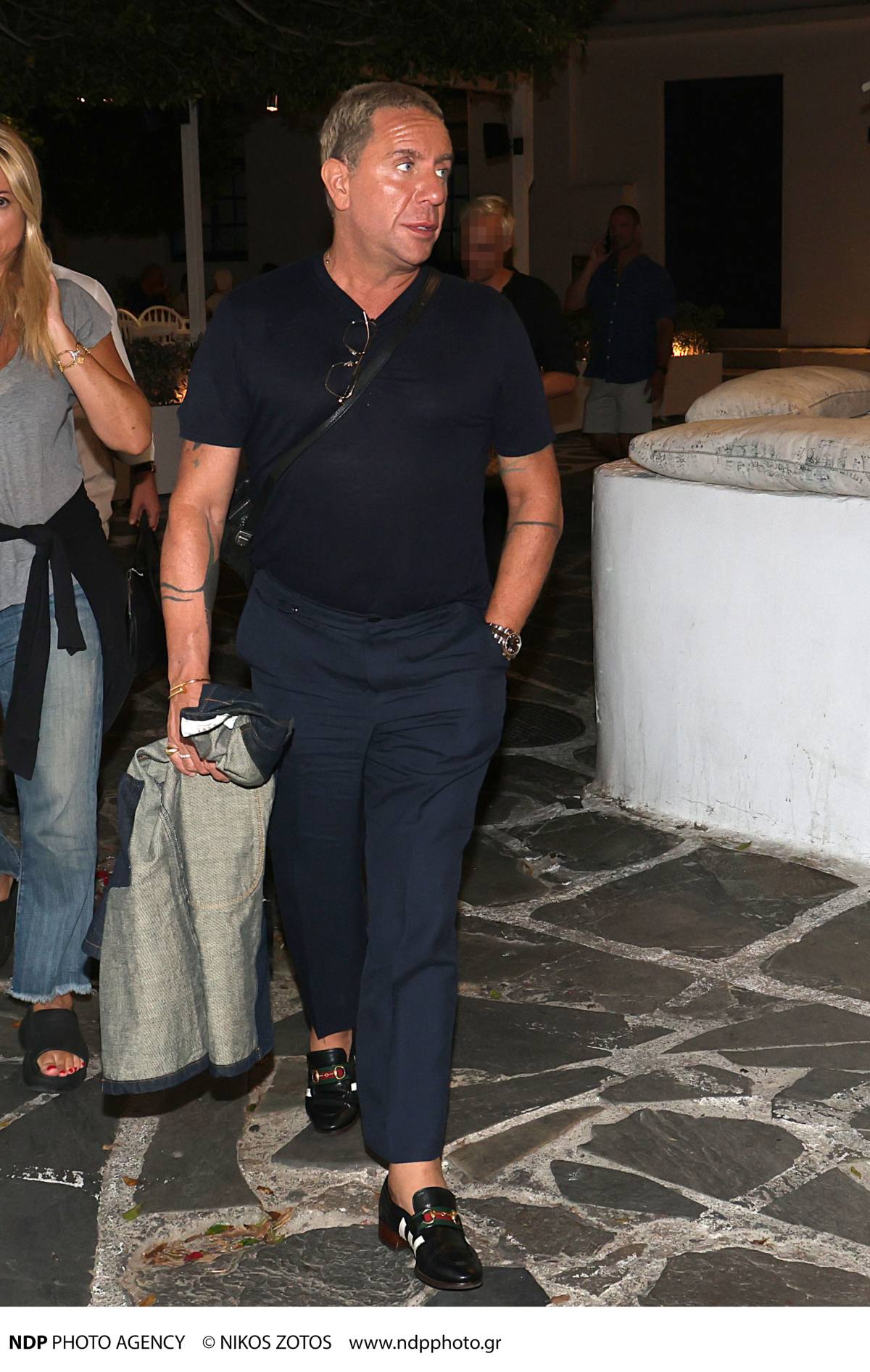 Ο Γιώργος Μαζωνάκης στην Μύκονο