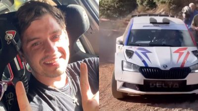Γιώργος Αμούτζας: Από τον «Σασμό» στο βάθρο ως Πρωταθλητής Ράλι Ελλάδας – Περήφανη η Τάνια Μπρεάζου