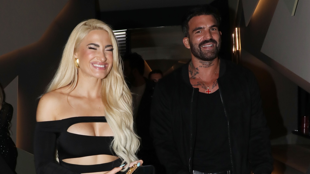 Η Ιωάννα Τούνη και ο Δημήτρης Αλεξάνδρου σε βραδινή έξοδό τους