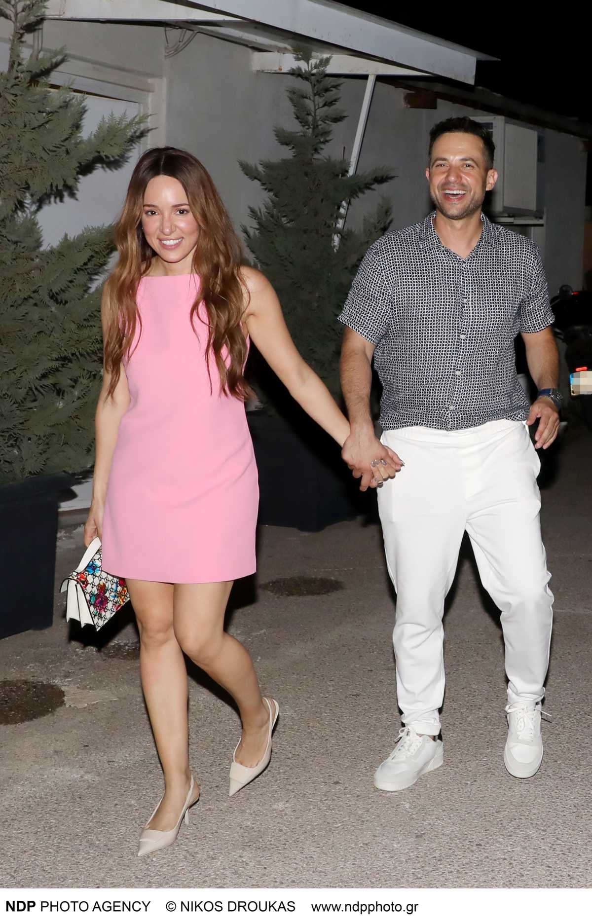 Η Καλομοίρα με τον σύζυγό της, Γιώργο Μπούσαλη