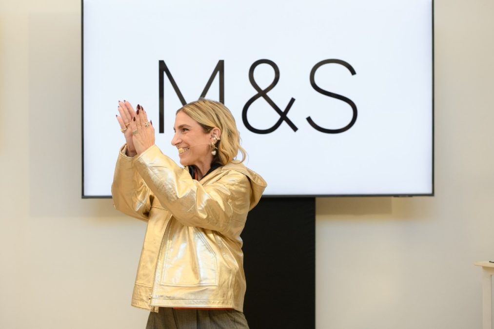 Η Αννουσα Μελά στην εκδήλωση των Marks&Spencer