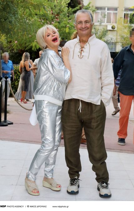 Η Μαρία Ιωαννίδου με τον σύντροφό της Δημήτρη Κρητικό
