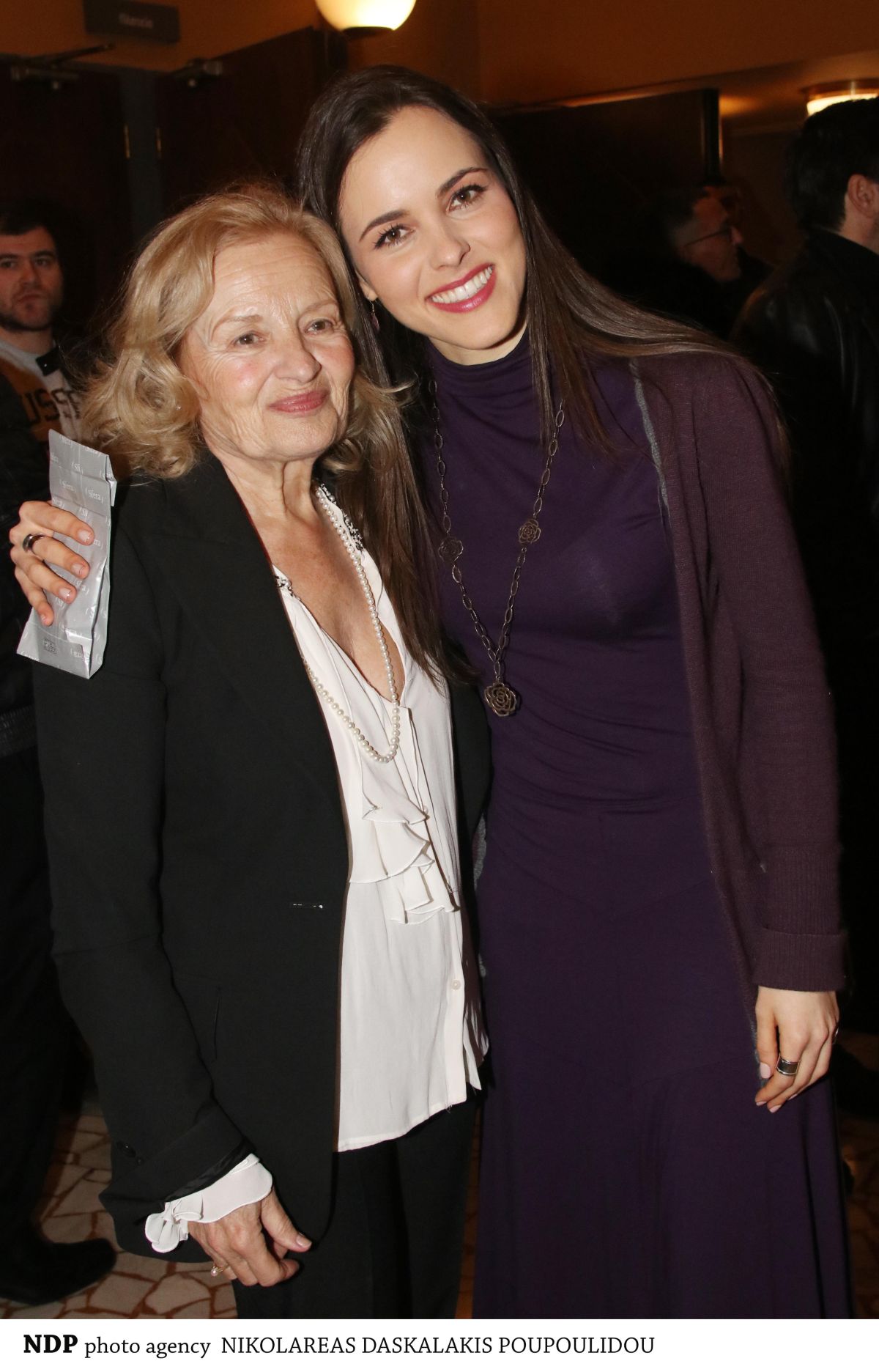 Η Μαριαλένα Ροζάκη με τη μητέρα της, Ιλιάδα Λαμπρίδου