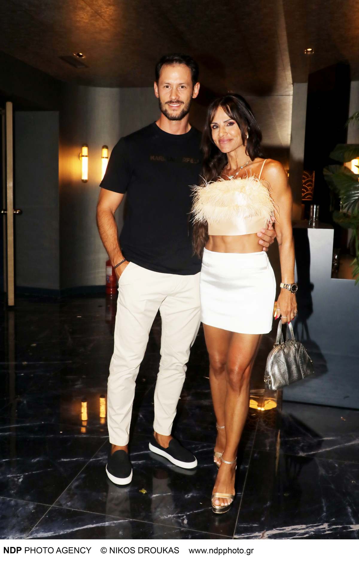 Η Σόφη Πασχάλη με τον σύντροφό της