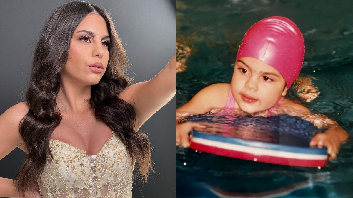 H Νίκη Παυλίδου σε παιδική ηλικία