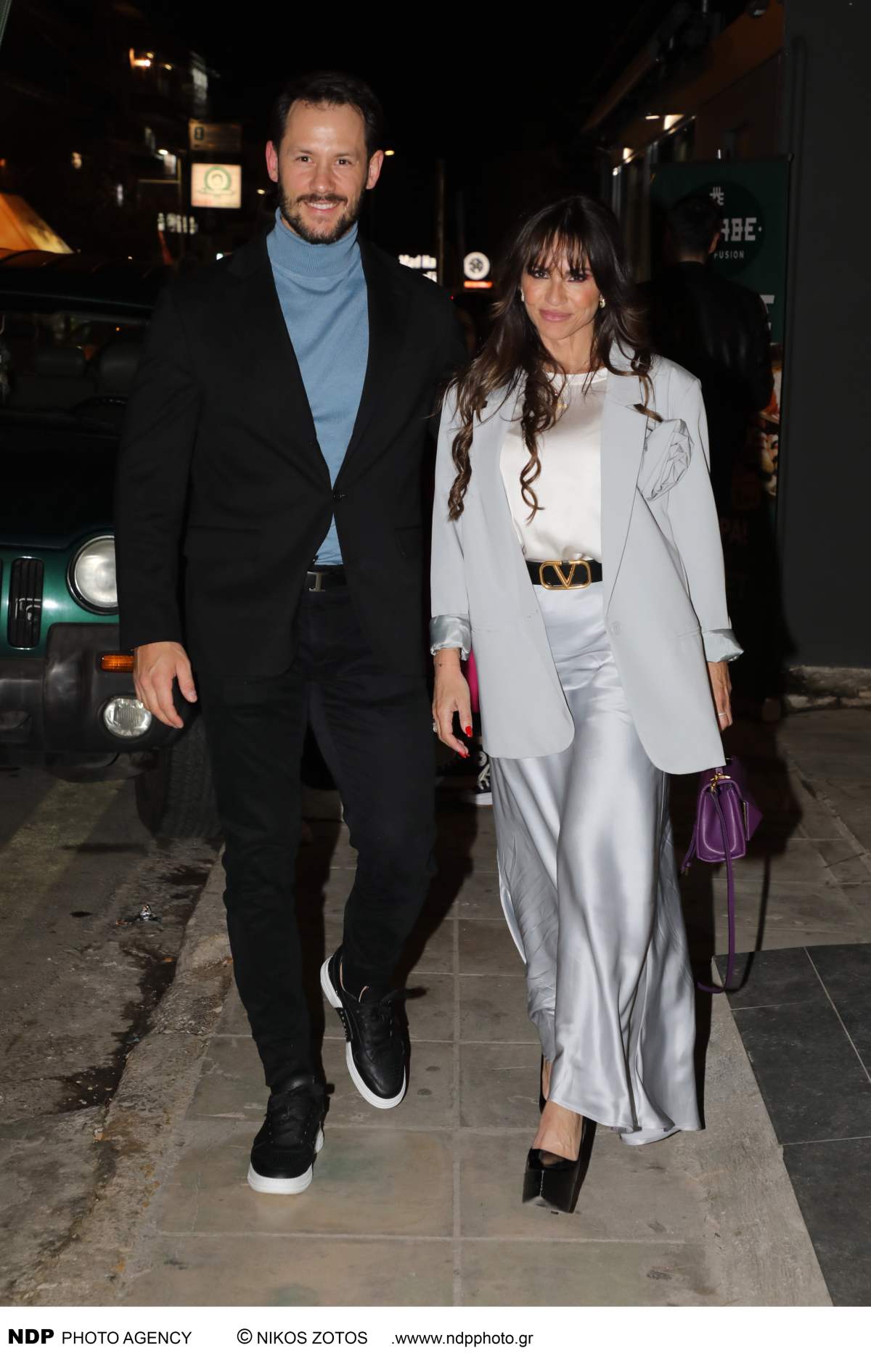 Η Σόφη Πασχάλη με τον Νίκο Πάτα σε έξοδό τους
