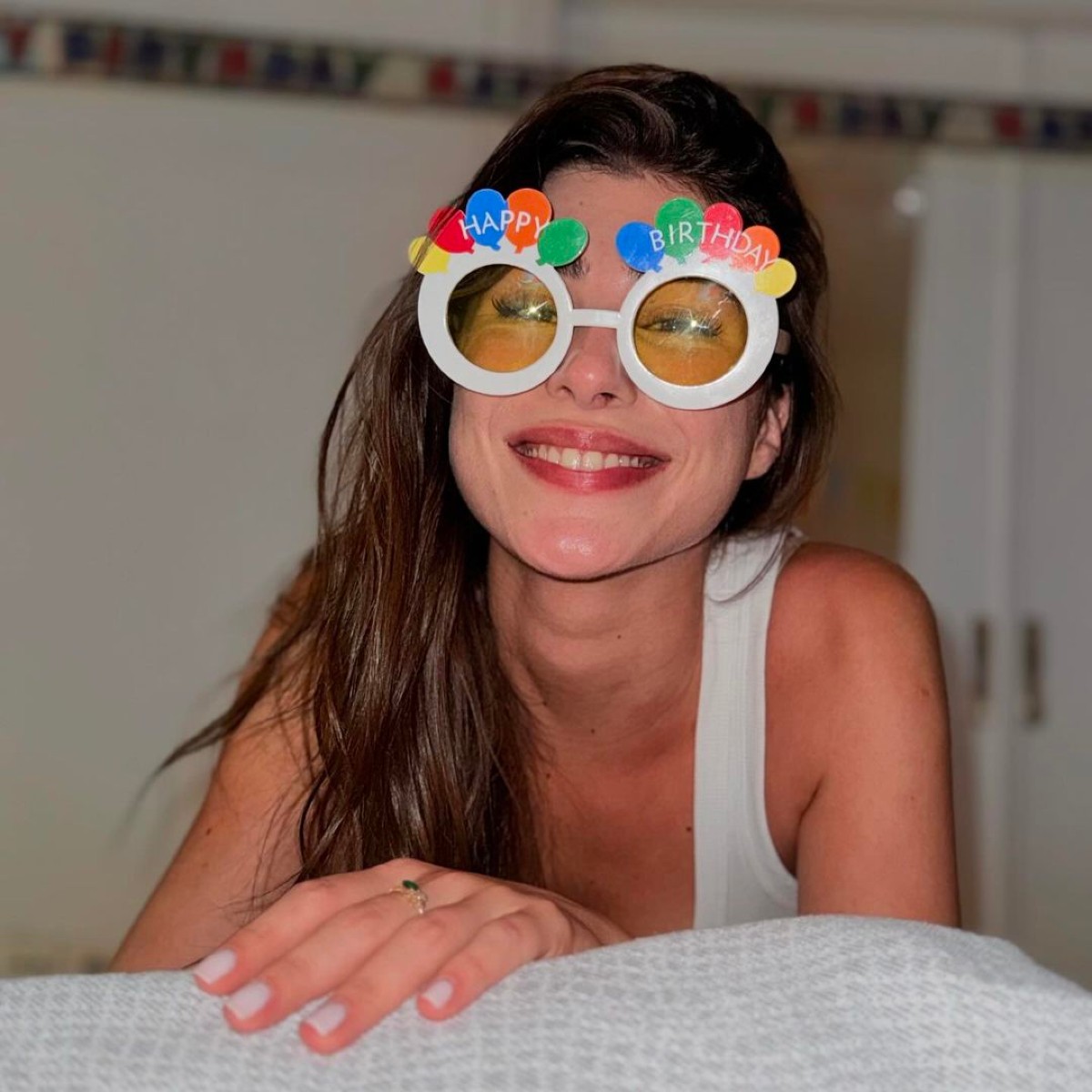 H Χρύσα Μιχαλοπούλου στο πάρτυ γενεθλίων της