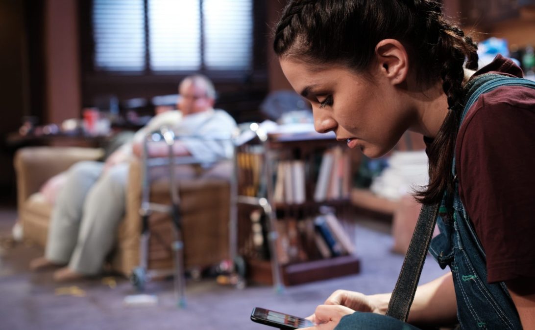 Σκηνή από την παράσταση «Η Φάλαινα»