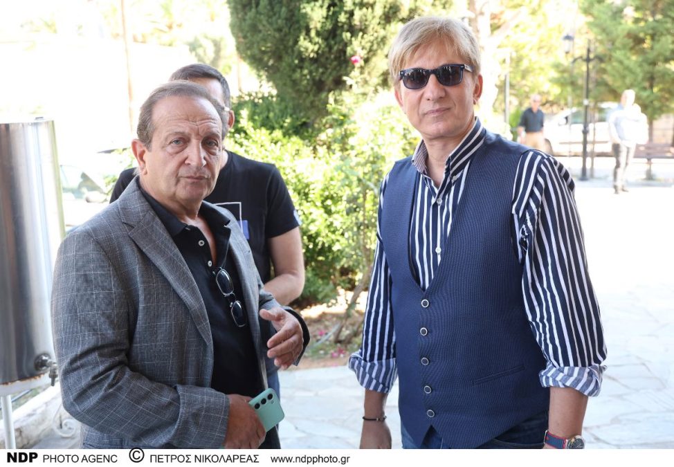 Ο Σπύρος Μπιμπίλας και ο Μάκης Δελαπόρτας